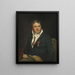 Jacques-Louis David - Georges Rouget's Studio — framed artwork on a wall