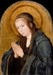 Virgin in adoration - Quentin Massys Workshop — artwork view