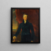 Portrait painting of Sir Thomas Le Breton 1763-1838 Bailli and President of the States of Jersey - Sir Thomas Lawrence's studio — framed artwork on a wall