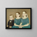 La Génération plus jeune - Sturtevant J. Hamblin — framed artwork on a wall