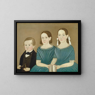 La Génération plus jeune - Sturtevant J. Hamblin — framed artwork on a wall