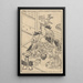 The Toilet - Sukenobu Ishikawa — framed artwork on a wall