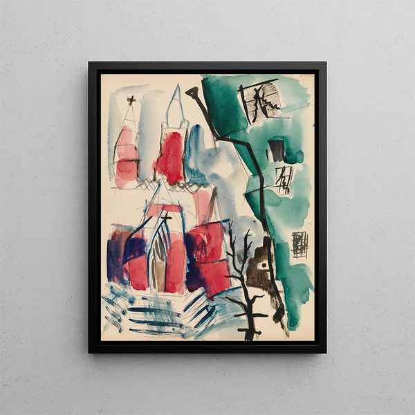 Church of Saint John - Sulho Sipilä — framed artwork on a wall