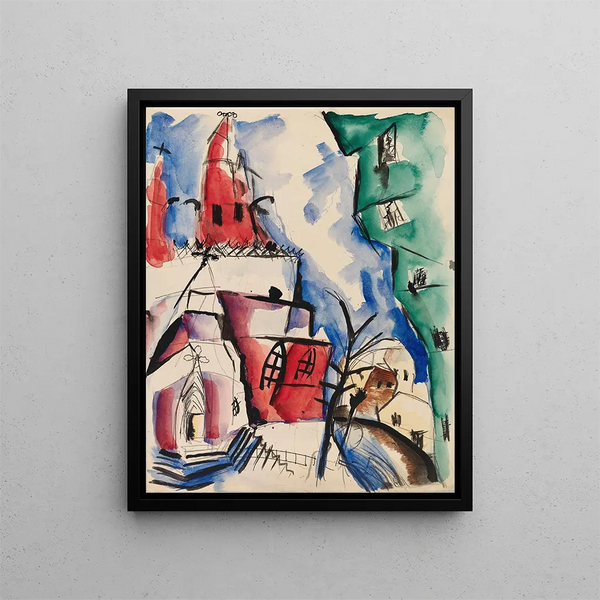 Church - Sulho Sipilä — framed artwork on a wall
