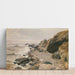 Reproduction of the painting on the Riviera (Rocky Coast) - Alfred Zoff