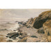 Reproduction of the painting on the Riviera (Rocky Coast) - Alfred Zoff