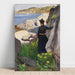 Reproduction of the painting On the coast - Paul Fischer