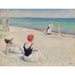 Reproduction of the painting Beach scene, Falsterbo - Paul Fischer