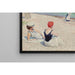 Reproduction of the painting Beach scene, Falsterbo - Paul Fischer