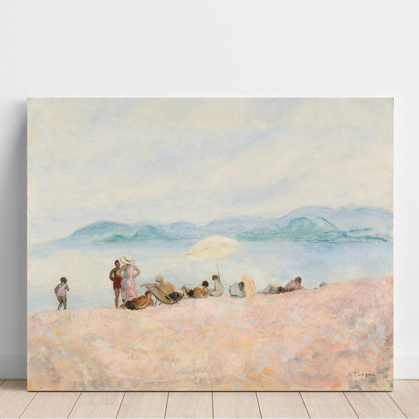 Reproduction of the painting Beach scene - Henri Lebasque