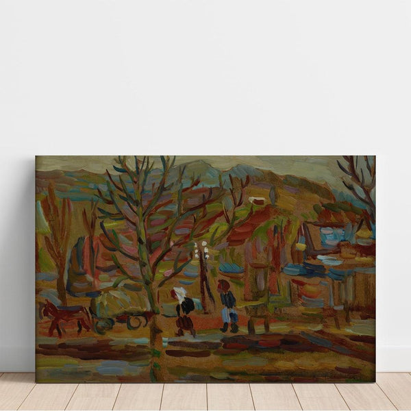 Reproduction of the painting On the Road - Sasza Blonder