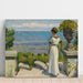 Reproduction of the painting On the Terrace - Paul Fischer