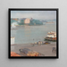 On the dock - William Blair Bruce — framed artwork on a wall
