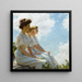 On the Heights - Charles Courtney Curran — framed artwork on a wall