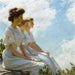 On the Heights - Charles Courtney Curran — artwork view