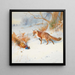 Survolé par les battants - Archibald Thorburn — framed artwork on a wall