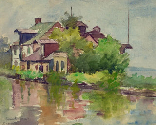 Canal de Georgetown, Washington DC - Susan Brown Chase — artwork view