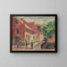 Old Georgetown DC - Susan Brown Chase — framed artwork on a wall