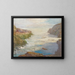 Low Tide Painting - Susan Merrill Ketcham — framed artwork on a wall