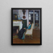 A Moment of Reflection - Susan Watkins — framed artwork on a wall