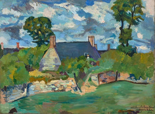 Landscape of Ghent - Suzanne Valadon — artwork view