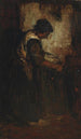 A peasant woman attending to her chores - Suze Robertson — artwork view