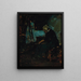 Attiser le feu - Suze Robertson — framed artwork on a wall