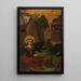 Saint Agapit de Préneste dans l'arène - Swiss painter — framed artwork on a wall