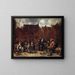 Market Garden - Sybrand van Beest — framed artwork on a wall