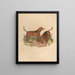 The Blood Dog - Sydenham Edwards — framed artwork on a wall