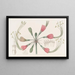 Fairy flower bicolored - Sydenham Edwards — framed artwork on a wall