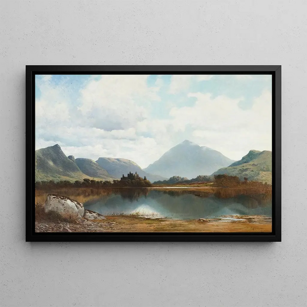 Château de Kilchurn - Sydney Hodges — framed artwork on a wall