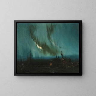 Anchorage Alaska - Sydney Mortimer Laurence — framed artwork on a wall