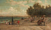 Beach scene - Sylvester Phelps Hodgdon — artwork view