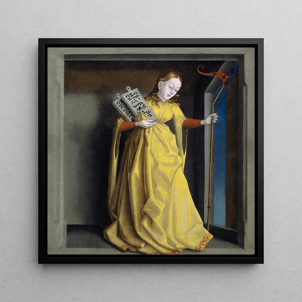 Synagogue - Konrad Witz — framed artwork on a wall