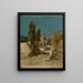 Church of Stary Scz - Szymon Buchbinder — framed artwork on a wall
