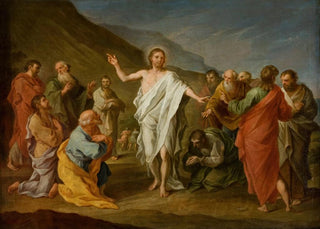The Christ appearing to the apostles after the resurrection - Szymon Czechowicz — artwork view