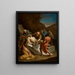 La Mise au Tombeau - Szymon Czechowicz — framed artwork on a wall