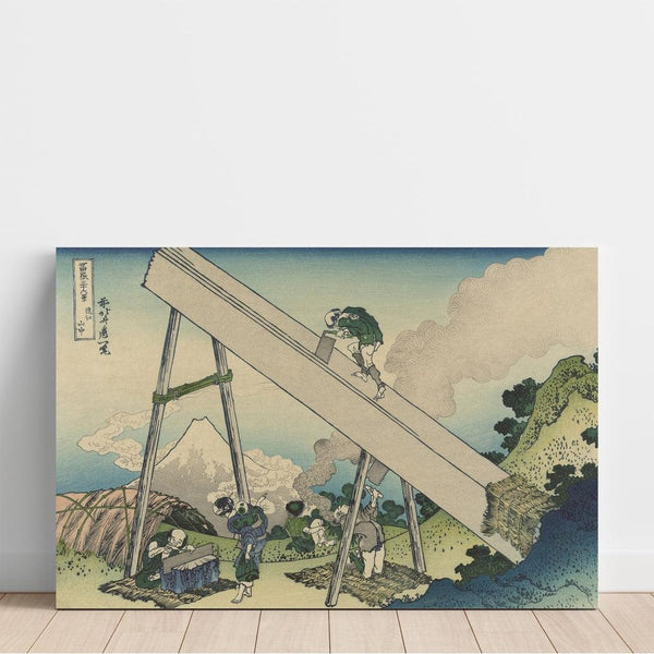 Reproduction of the painting Tōtōmi sanchū - Katsushika Hokusai