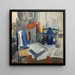 Water-etching table painting - Rik Wouters — framed artwork on a wall