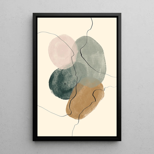 Reproduction of the painting Bohemian Painting - Ethereal Silhouette