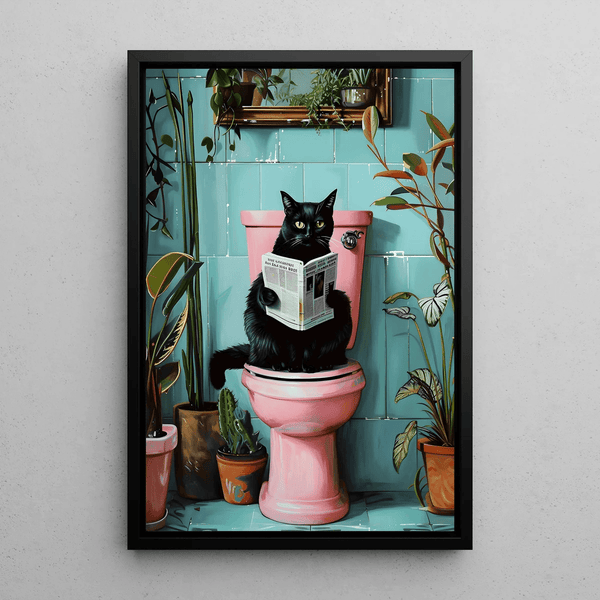 Painting Cat and Reading - Offbeat Relaxation Moment