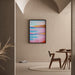 Painting Coloré – Plage Pastel | Poster Paysage Marin Couleurs Douces | Déco Apaisante pour Salon, Chambre ou Bureau