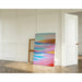 Painting Coloré – Plage Pastel | Poster Paysage Marin Couleurs Douces | Déco Apaisante pour Salon, Chambre ou Bureau