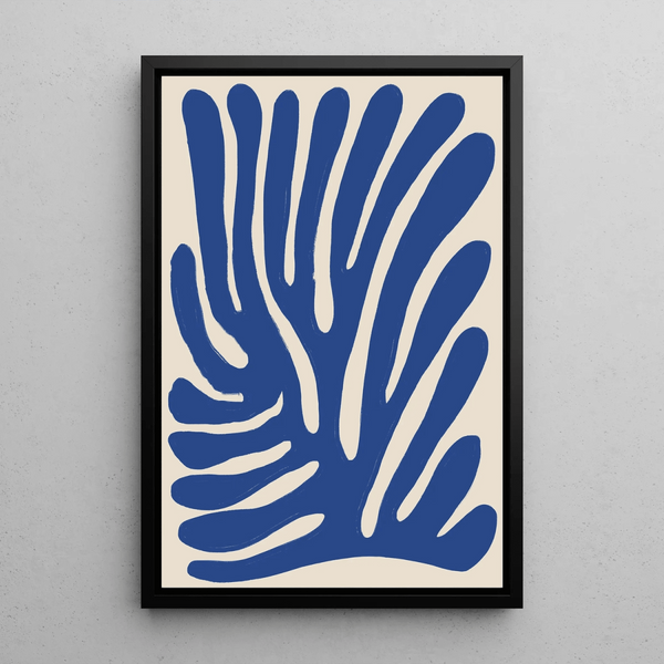Reproduction of the painting Decorative Bohemian Painting - Blue Vibrations