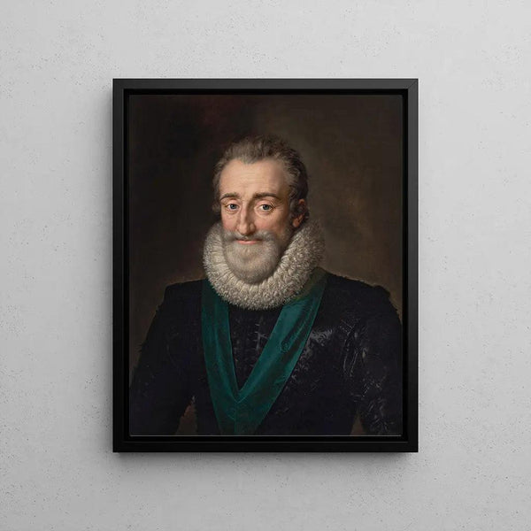Reproduction of the painting Henri IV Painting - Frans Pourbus the Younger