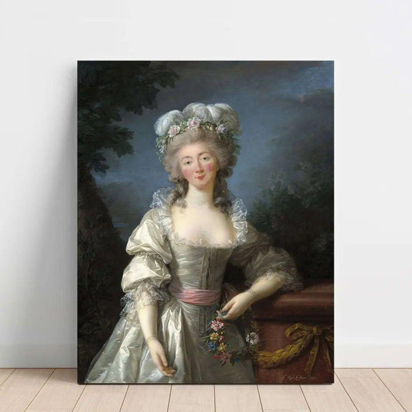 Reproduction of the painting Madame du Barry - Elisabeth Louise Vigeé Le Brun