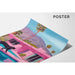 Painting Panther Black and Villa Rose - Modern Escape