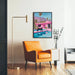 Painting Panther Black and Villa Rose - Modern Escape