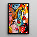 Painting Painting Pop Art - Fragmented Faces